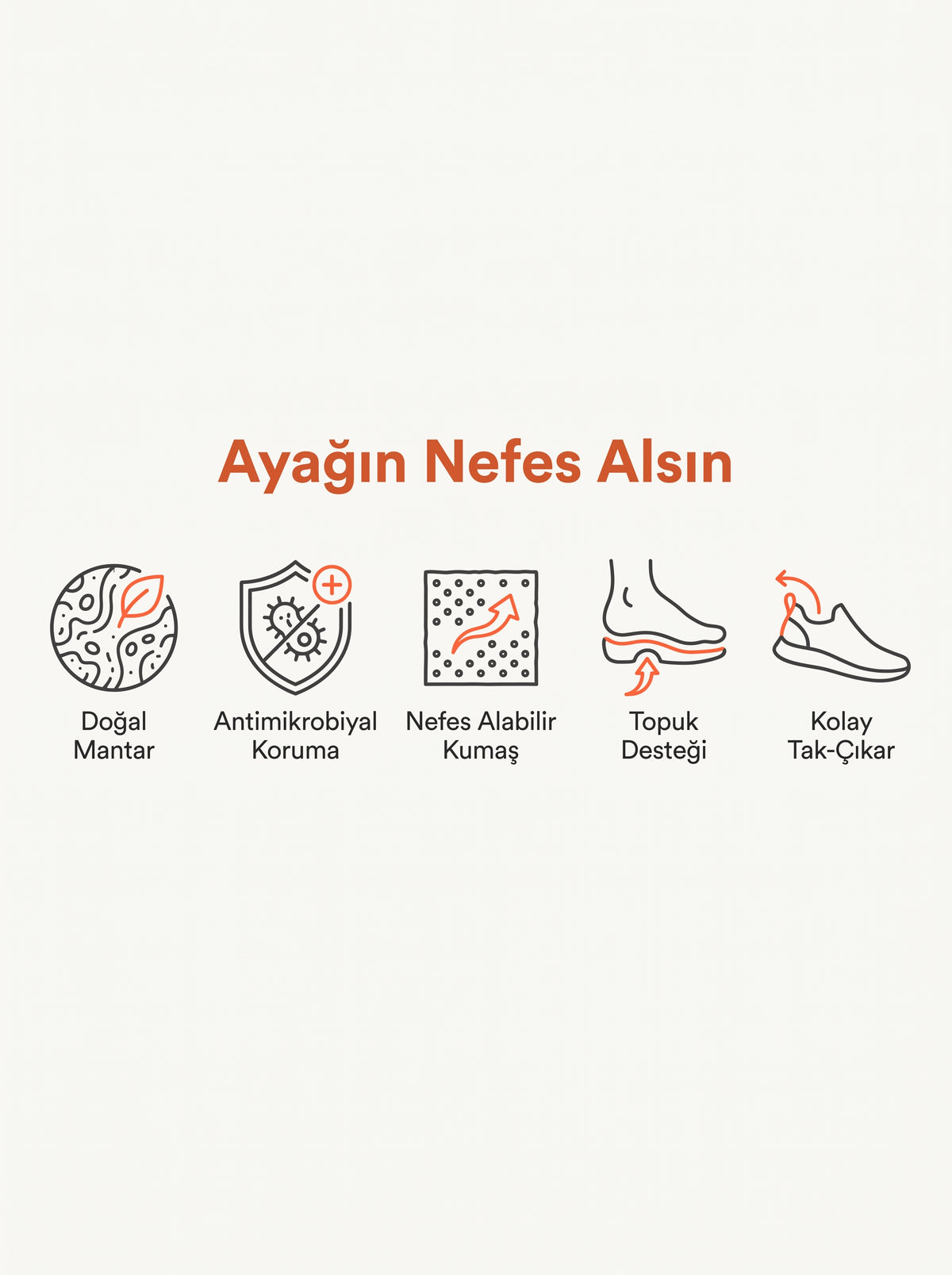 Antibakteriyel Mantar Tabanlık